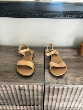 Dream Paris Ankle-Strap Sandal Brown Sandals never worn